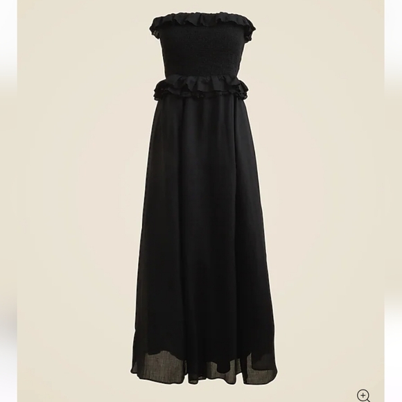 J Crew Ravenna dress in ramie CK835 Size L NWT - Picture 4 of 11